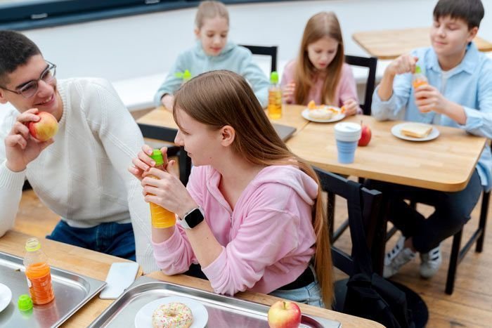 menú escolar carne de cerdo