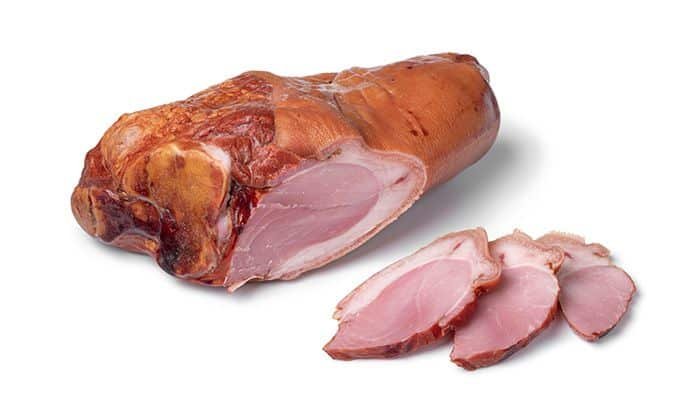 jamón york casero