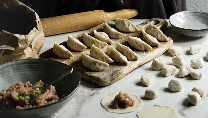receta gyoza cerdo