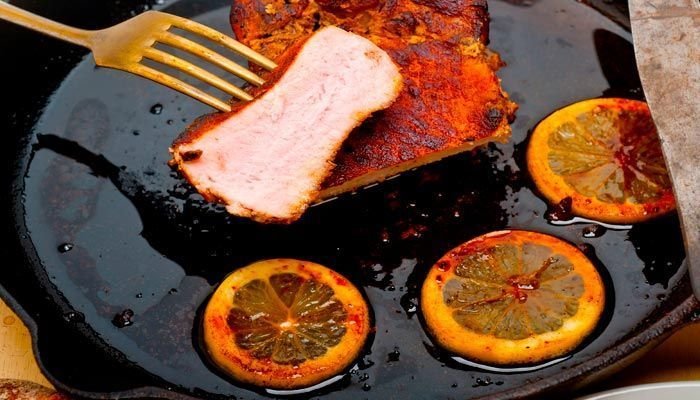 Receta de lomo de cerdo ecológico a la naranja